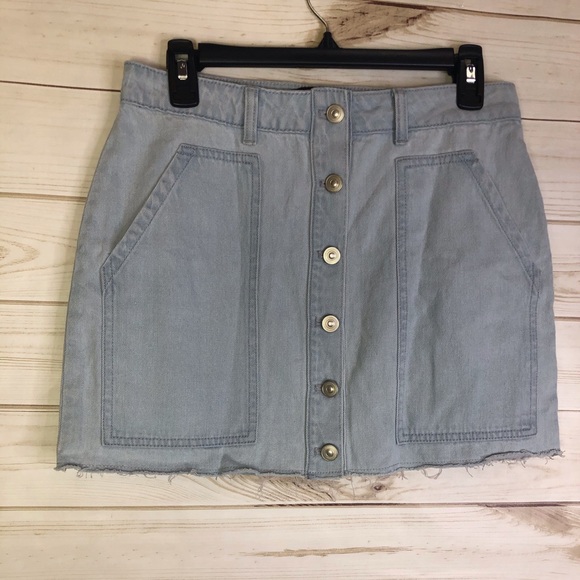 Kendall + Kylie Fashion Denim Mini Skirt - Picture 3 of 7